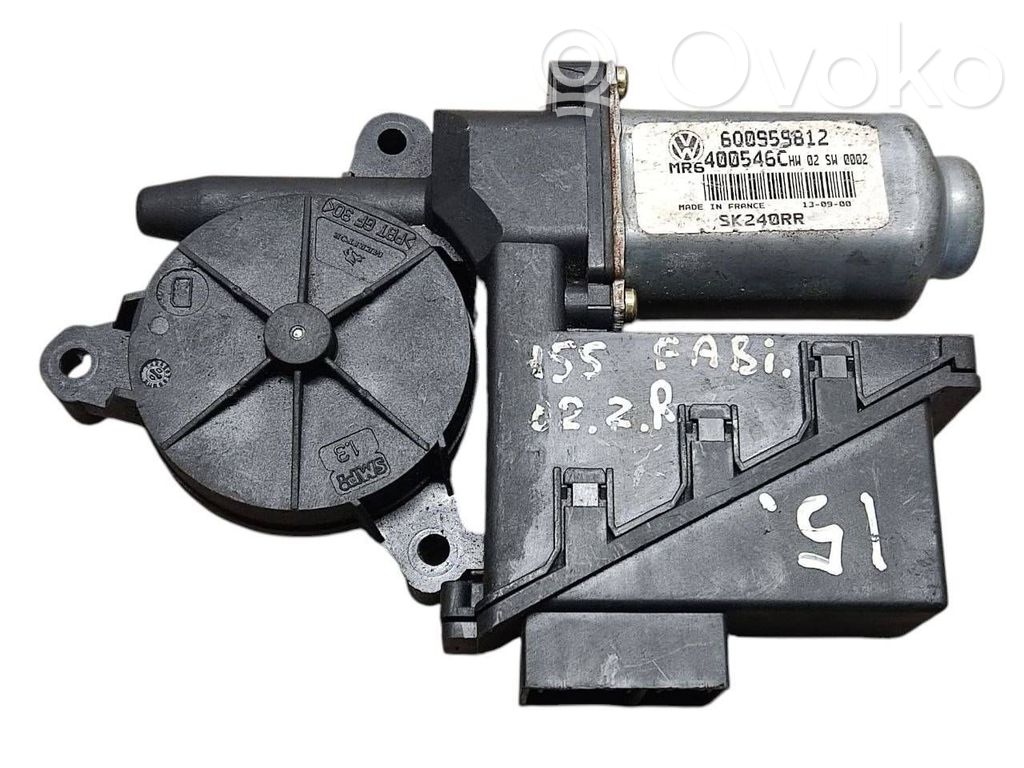 Skoda Fabia Mk1 (6Y) Motorino alzacristalli della portiera posteriore 
