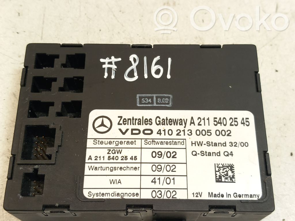 Gateway control module   2115402545,A2115402545