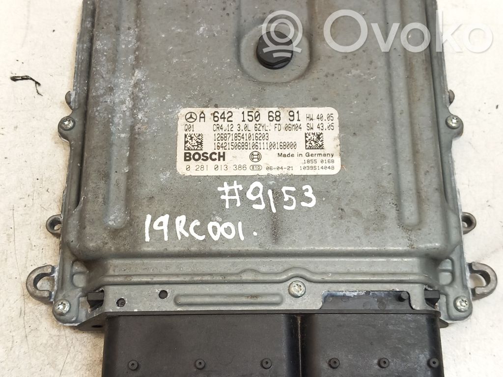 Mercedes-Benz R W251 Engine control unit/module 