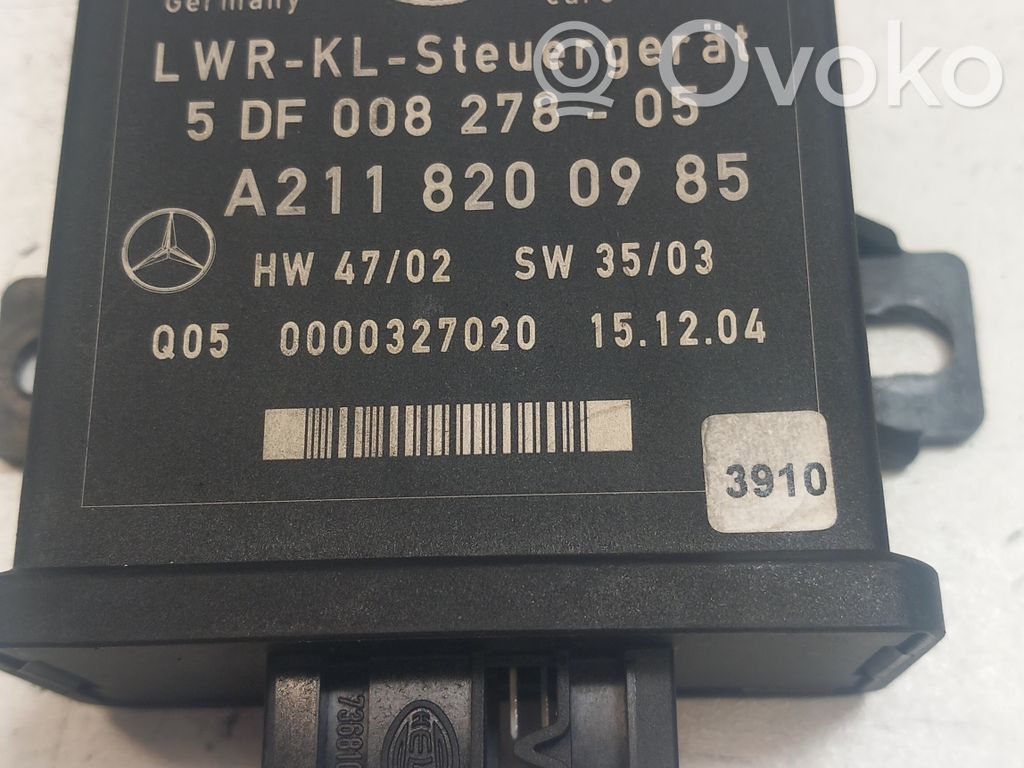 Mercedes-Benz SLK R171 Light module LCM 