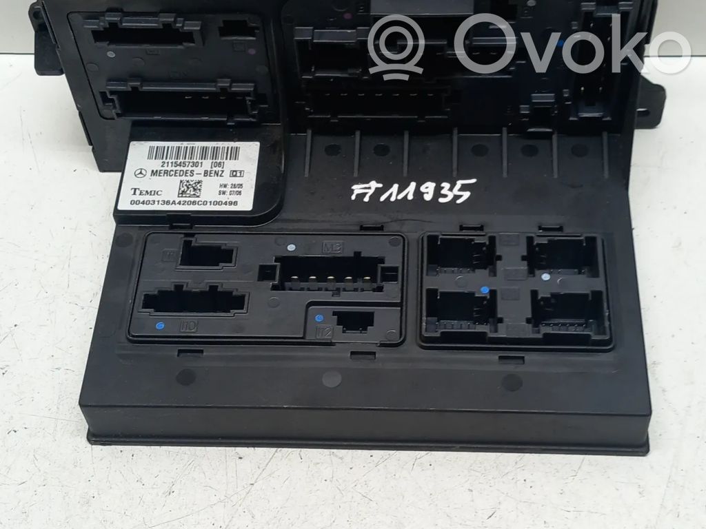 Mercedes-Benz E W211 SAM control unit 