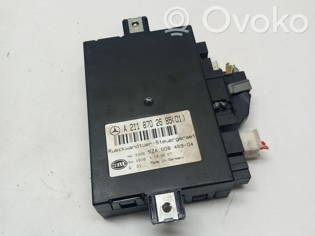 Tailgate/trunk control unit/module   A2118702685,2118702685