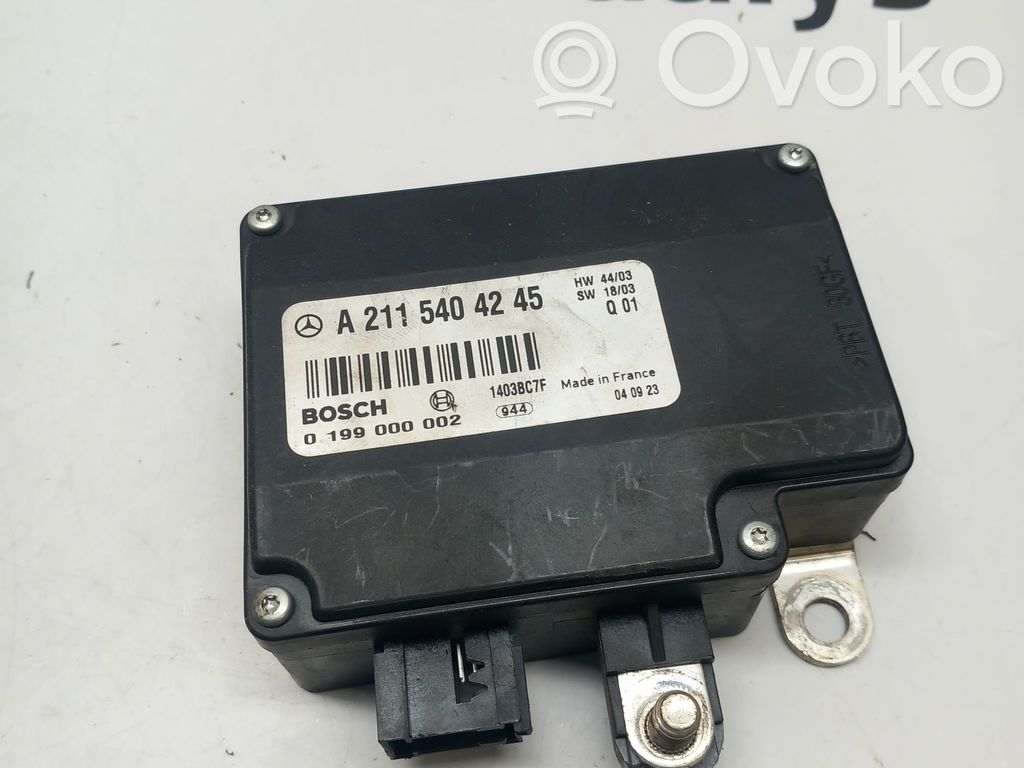 Battery control module   A2115404245,2115404245,0199000002