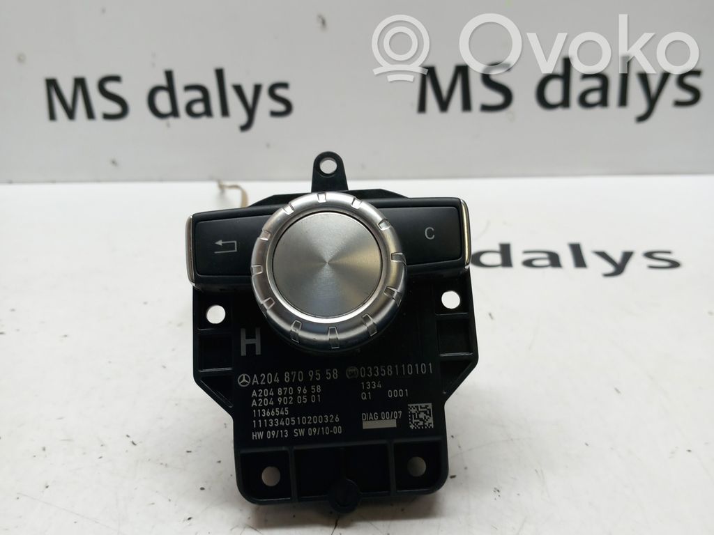 Mercedes-Benz C W204 Interruptor de control multifunción 