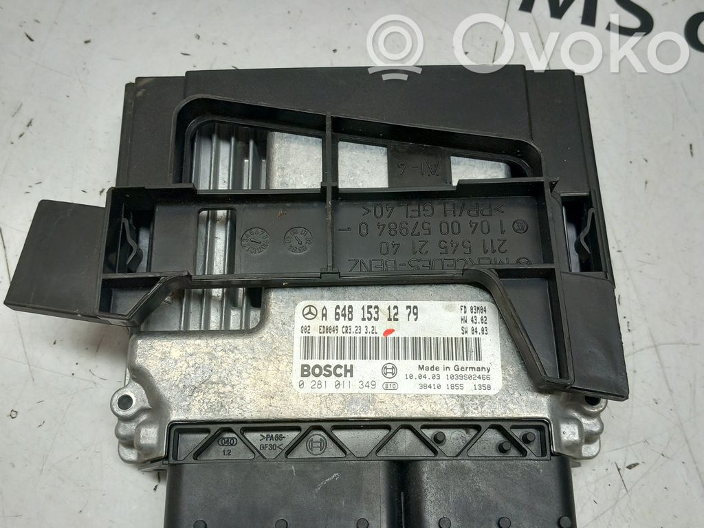 Mercedes-Benz E W211 Engine control unit/module 