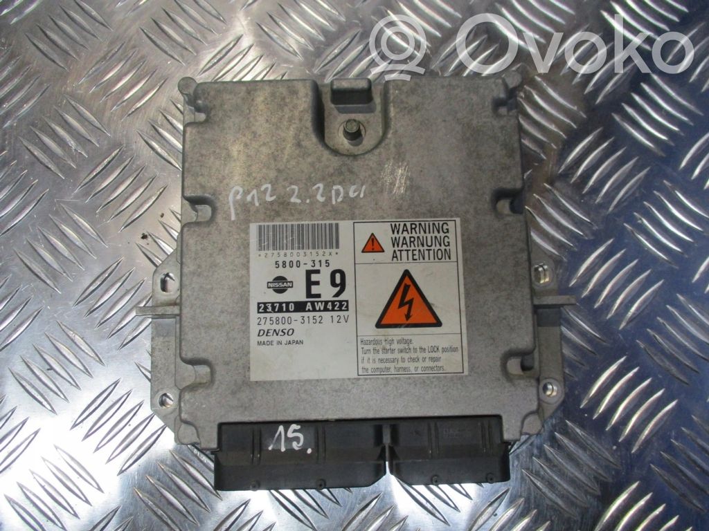 Nissan Primera Engine control unit/module 