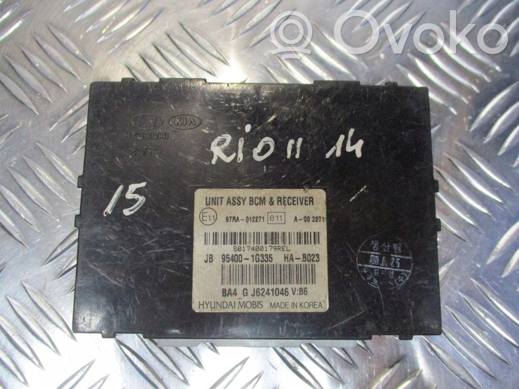 KIA Rio Boîte à fusibles 