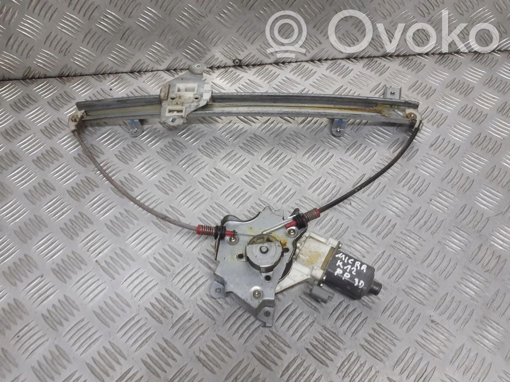 Nissan Micra Alzacristalli della portiera anteriore con motorino