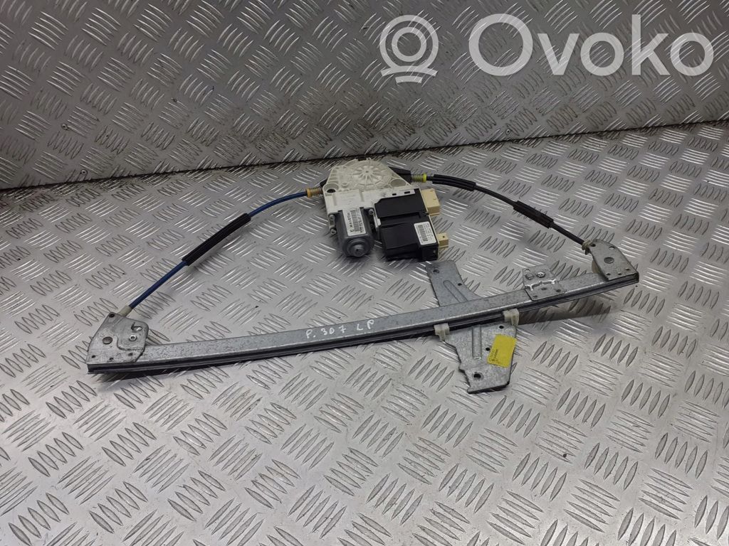 Peugeot 307 Macara ușă față cu motor