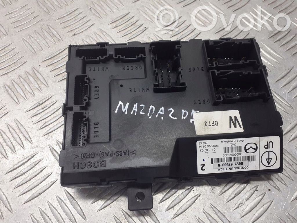 Central body control module   D65267560D