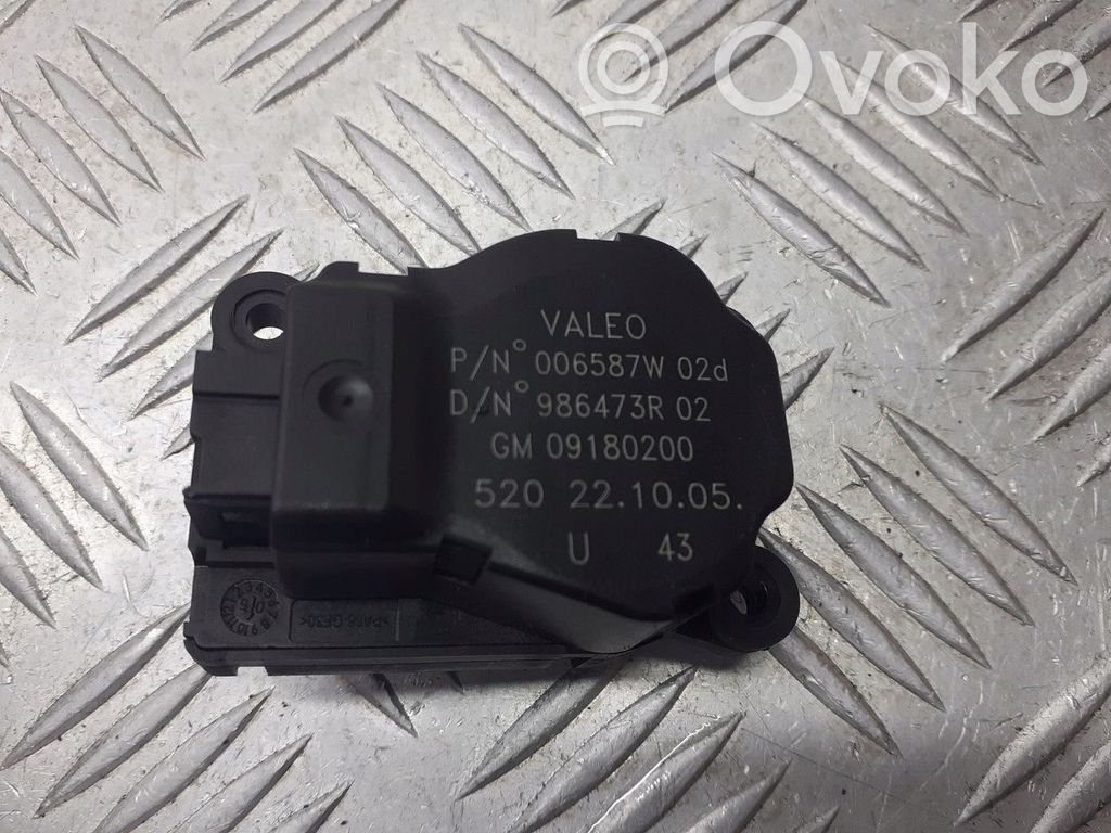 Opel Vectra C Motor/actuator clapetă aer 