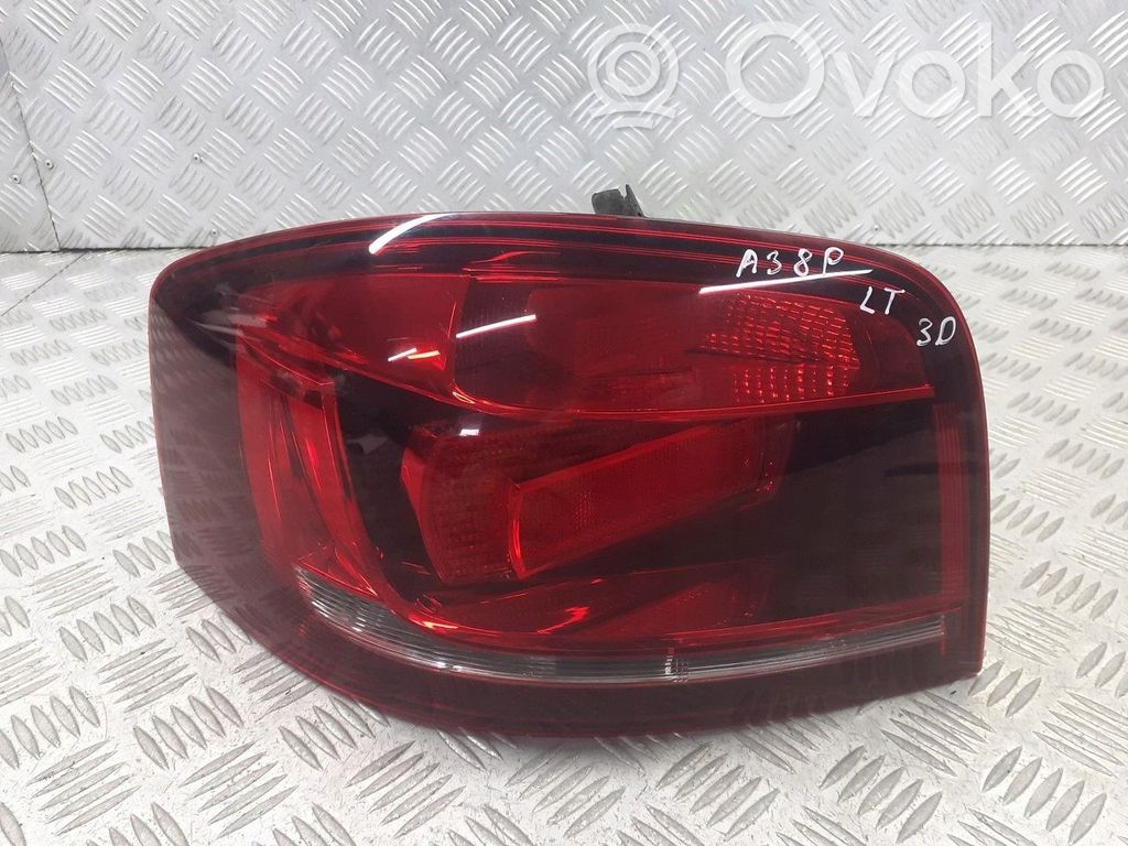 Audi A3 S3 8P Rekisterikilven valo 