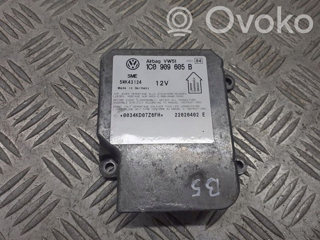 Volkswagen PASSAT B5.5 Centralina/modulo airbag