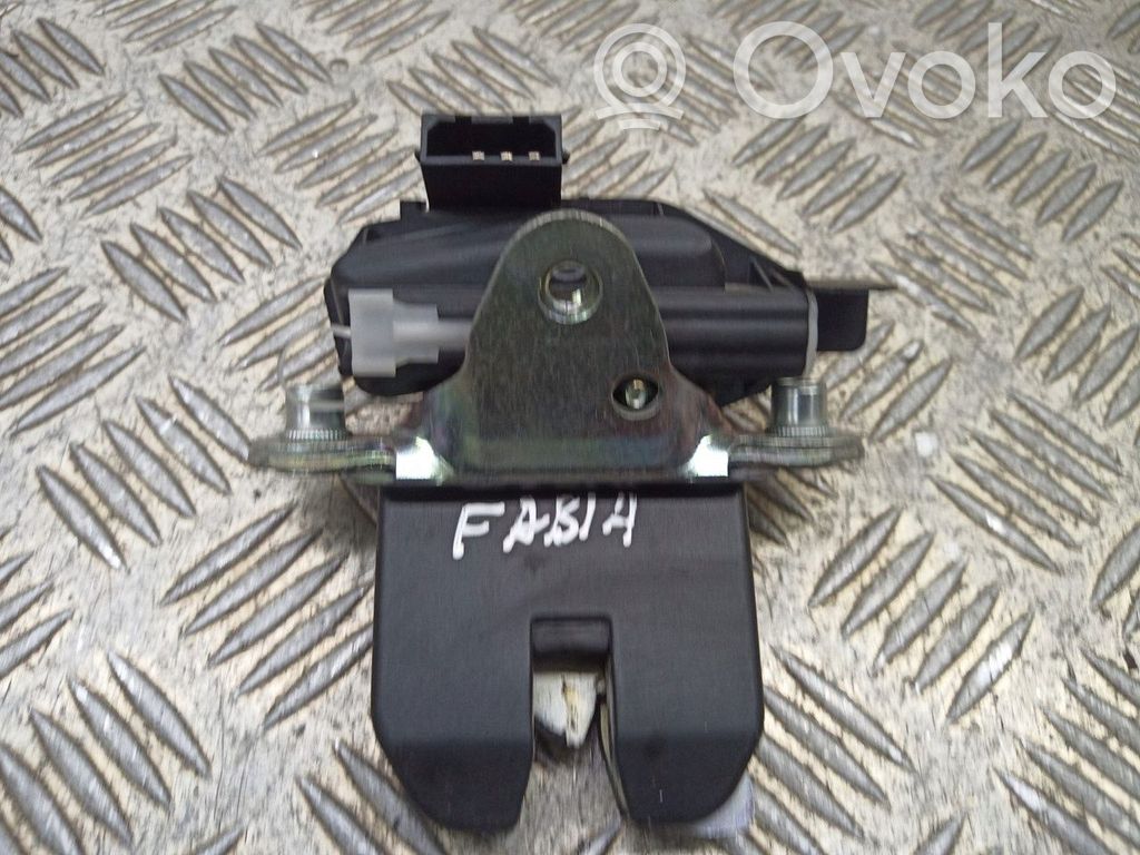 Skoda Fabia Mk2 (5J) Blocco/chiusura/serratura del portellone posteriore/bagagliaio 