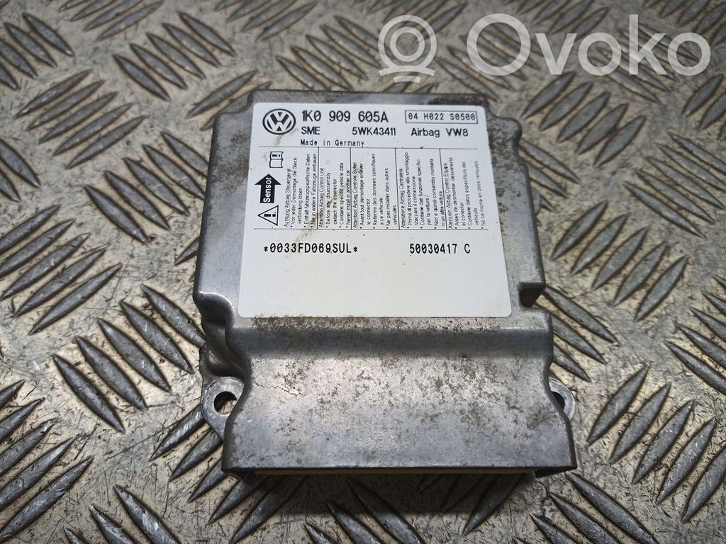 Volkswagen Golf Plus Centralina/modulo airbag