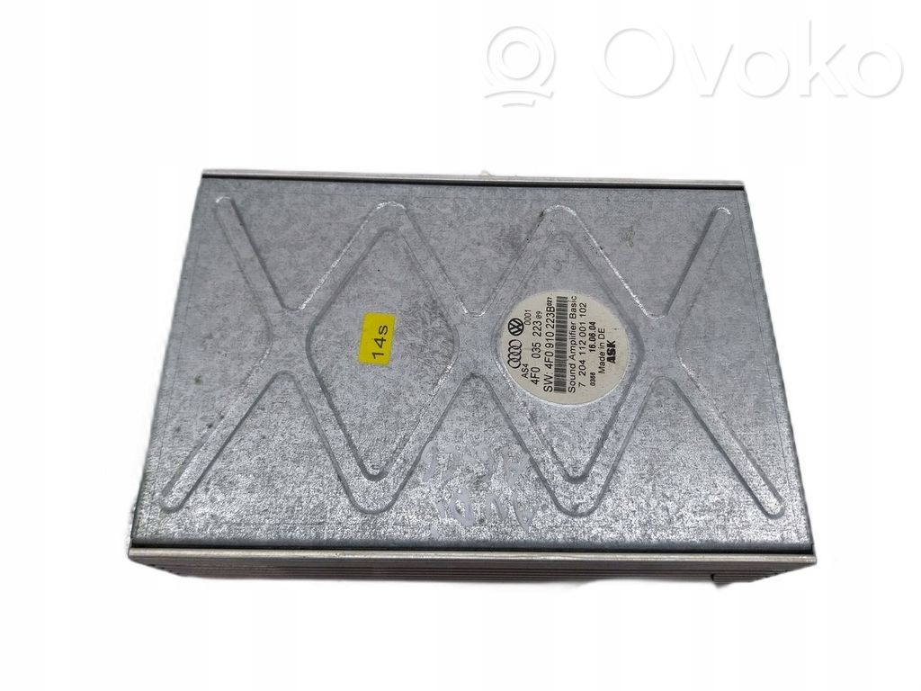 Audi A6 S6 C6 4F Amplificator sunet 
