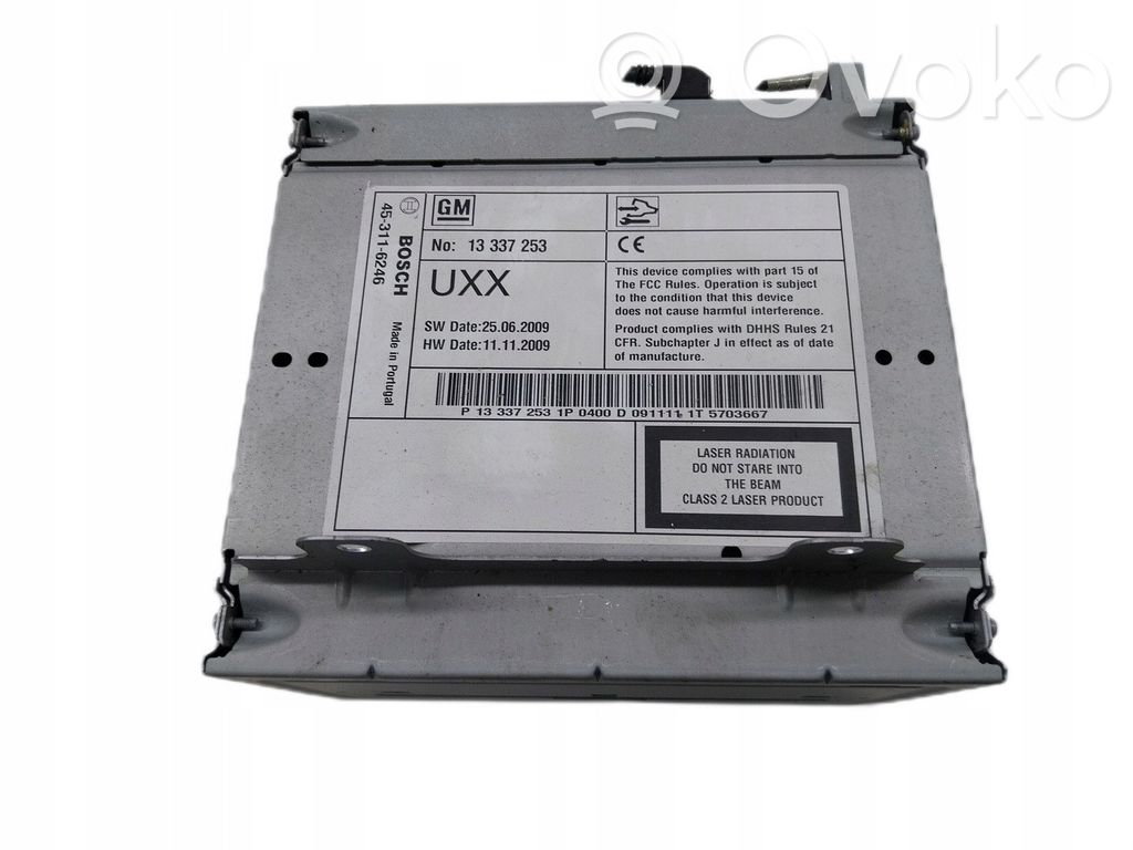 Opel Insignia A Navigaatioyksikkö CD/DVD-soitin