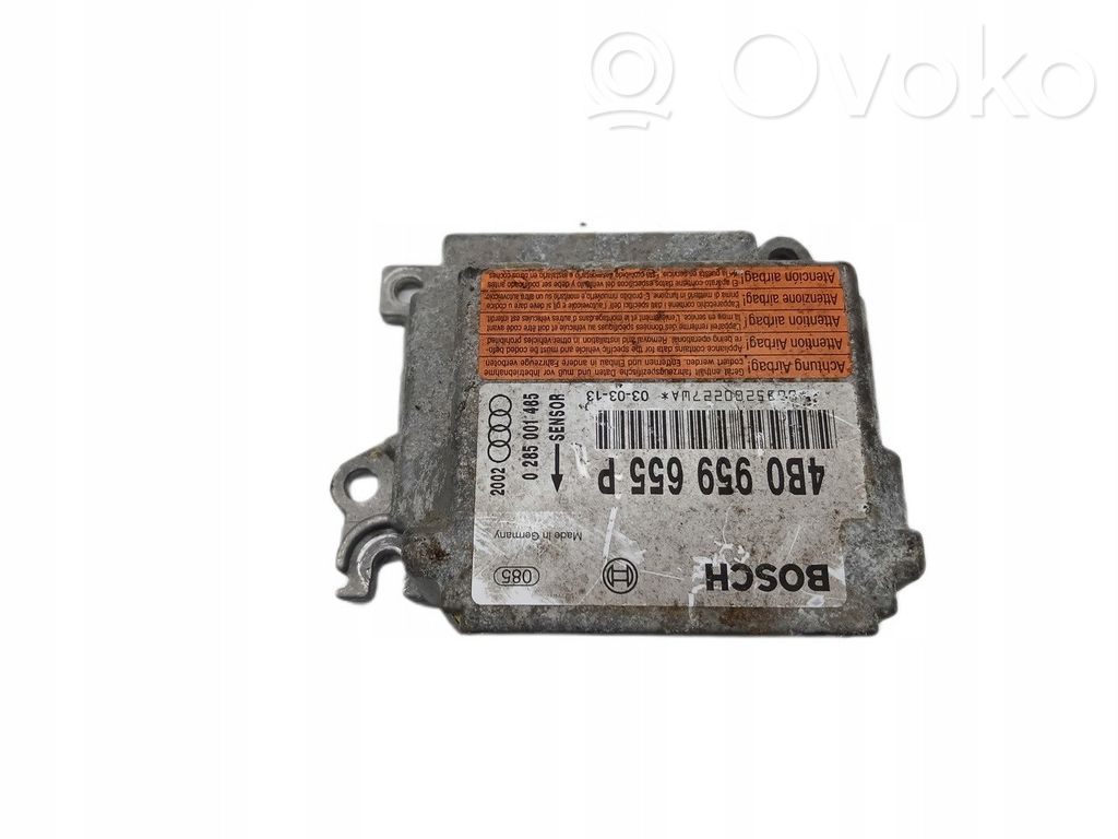 Audi A6 S6 C5 4B Module de contrôle airbag 