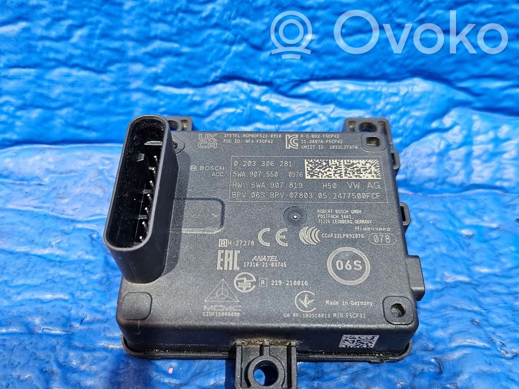 Volkswagen Golf VIII Distronic sensor radar 