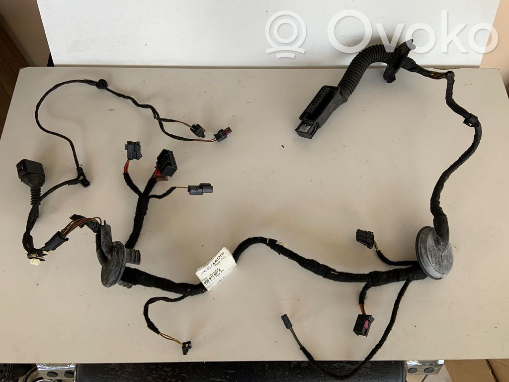 Audi A7 S7 4G Cableado de puerta trasera 