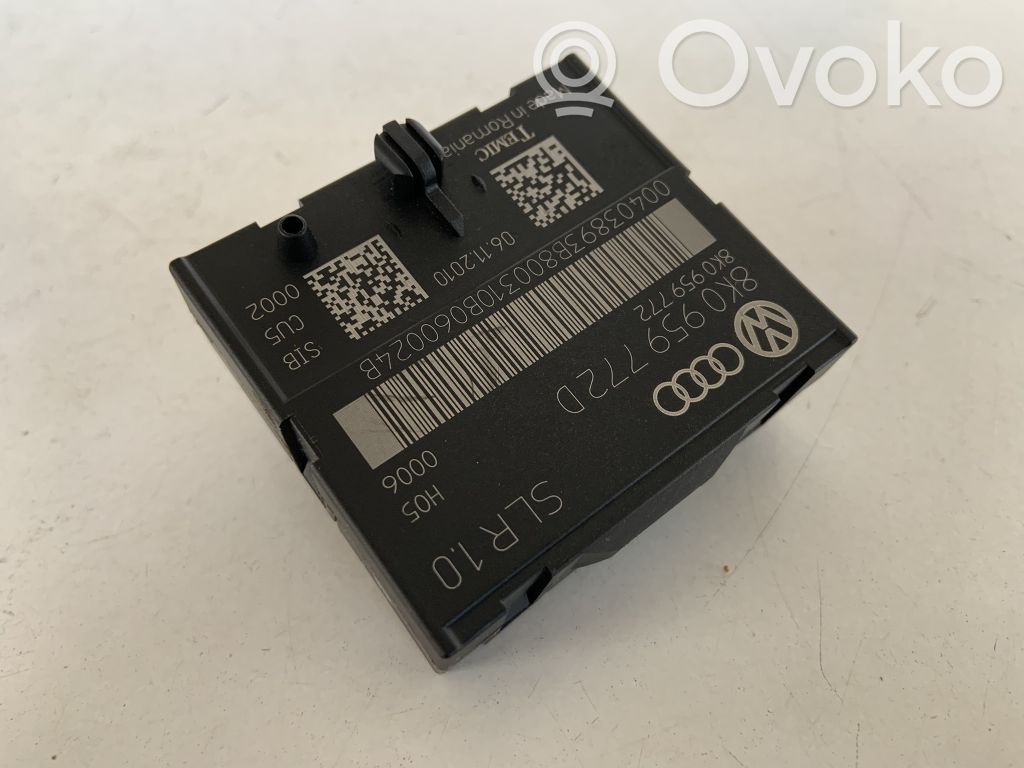 Module de commande de siège   8K0959772D,8K0959772