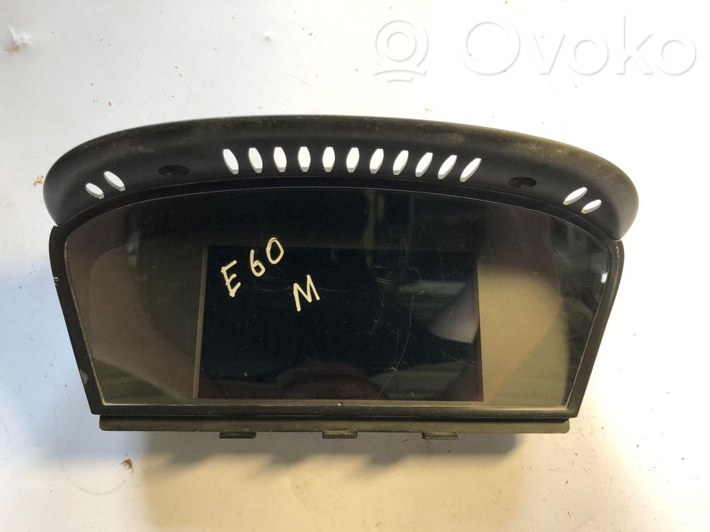 BMW 5 E60 E61 Monitori/näyttö/pieni näyttö 