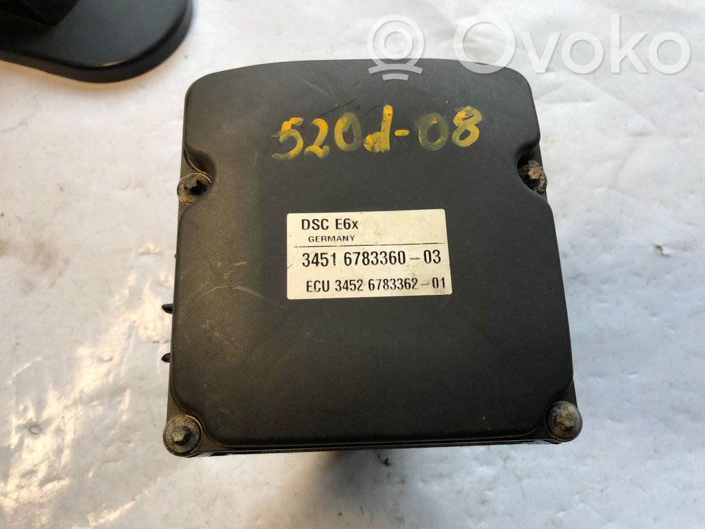 Pompe ABS   6783360,34516783360,3451678336003,0265250217,0265960327,34516774679,3451677467901,34516783362,3451678336201,6774679,6783362