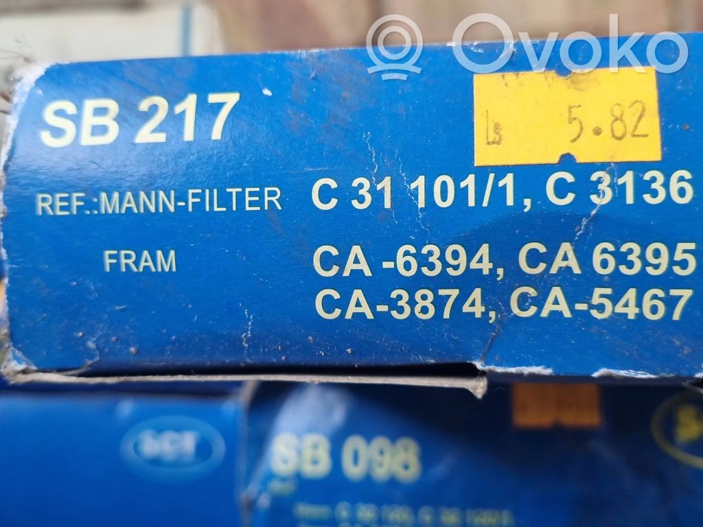 Filtr powietrza   CA6394CA6395,SB217,CA3874CA5467