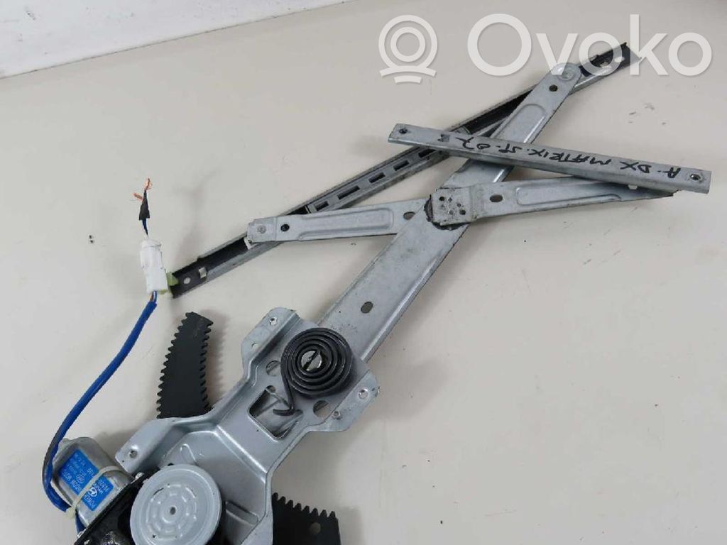 Hyundai Matrix Rear door manual window regulator 