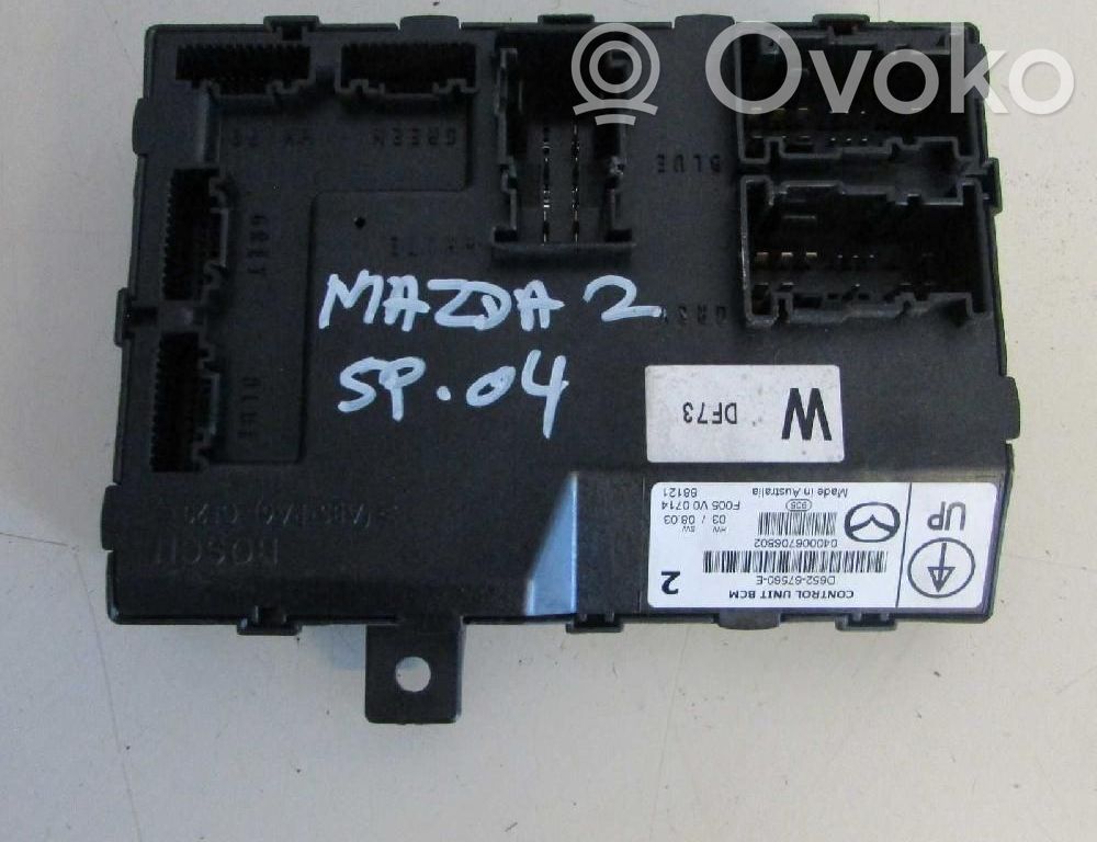 Mazda 2 Citu veidu vadības bloki / moduļi 
