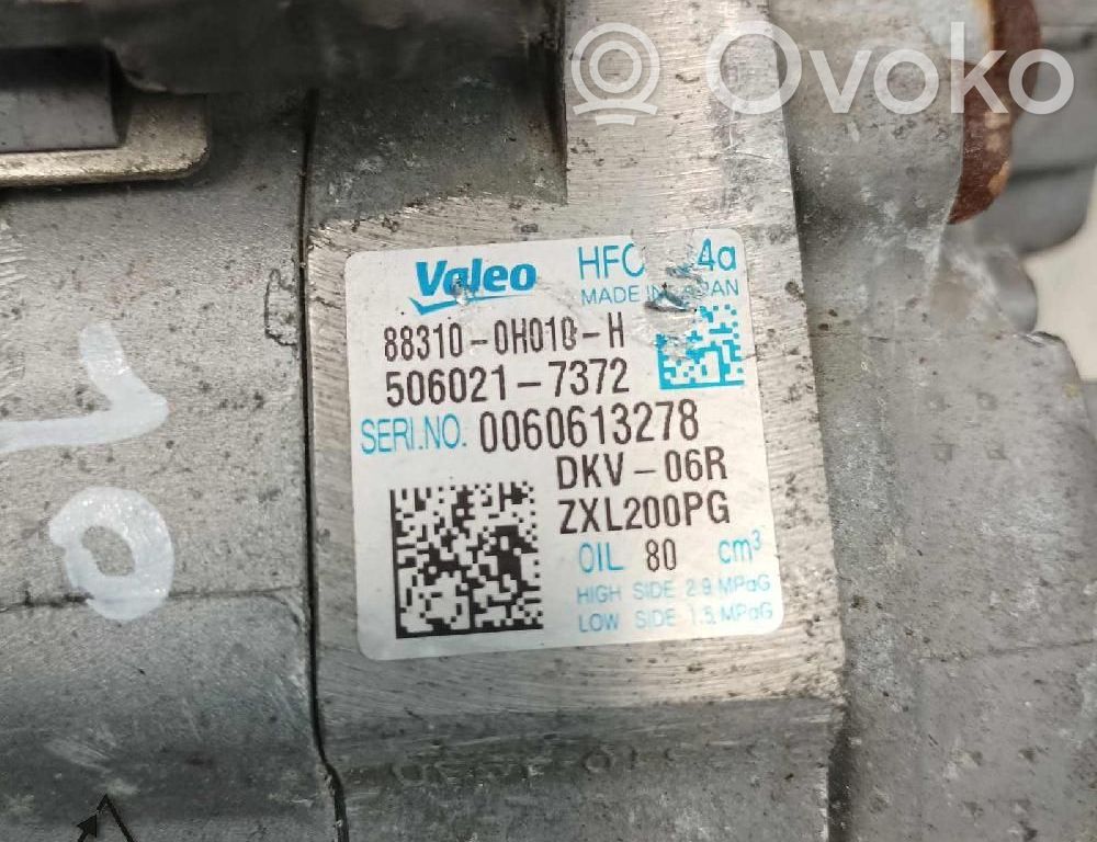 Toyota Aygo AB10 Kompresor / Sprężarka klimatyzacji A/C 