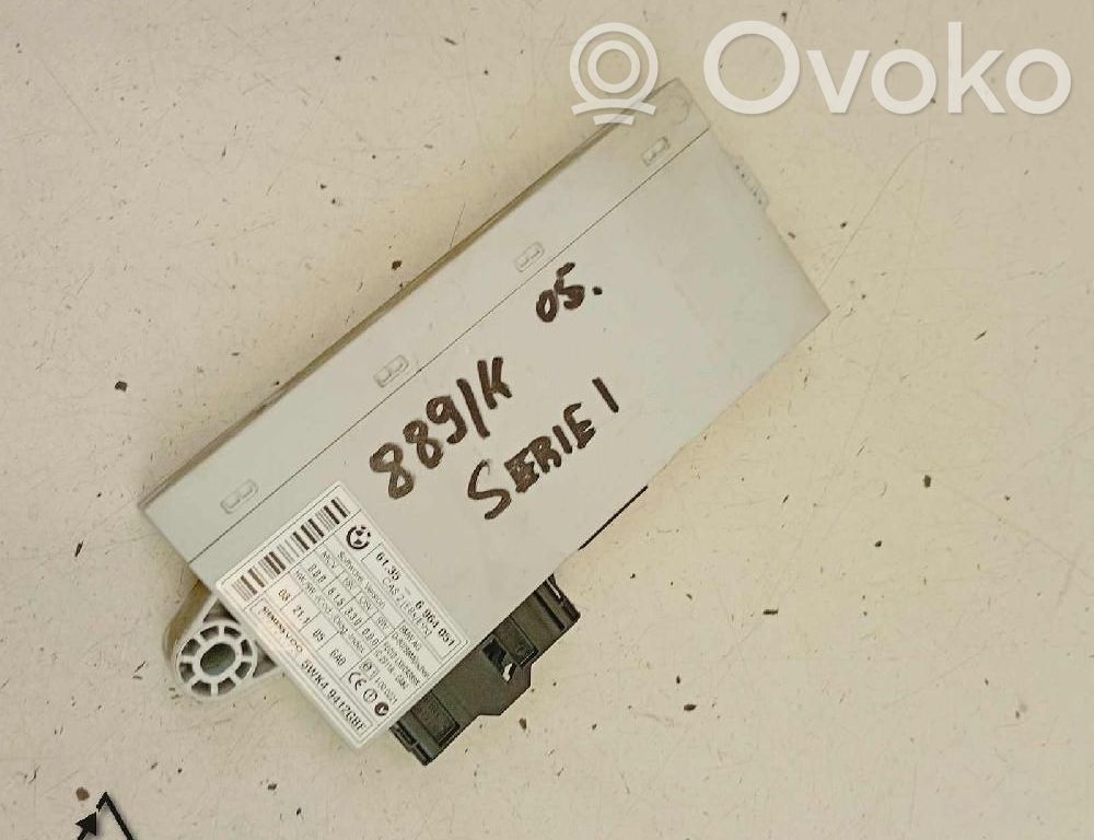 BMW 1 E81 E87 Muut ohjainlaitteet/moduulit 