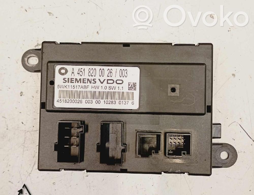 Smart ForTwo II Alte unități/module de control 