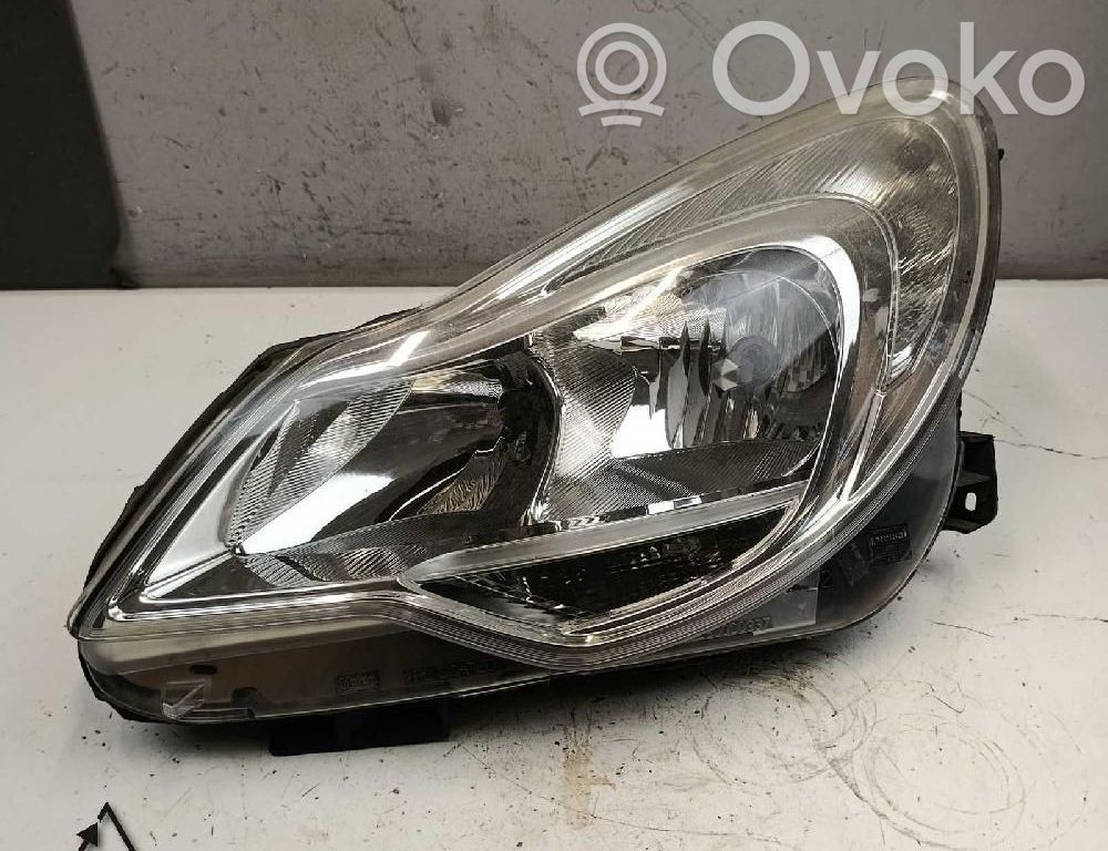 Opel Corsa D Scheinwerferglas 