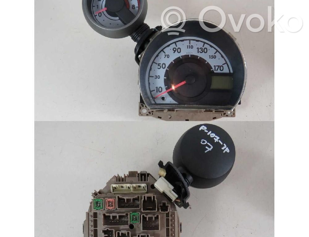 Peugeot 107 Tachimetro (quadro strumenti) 