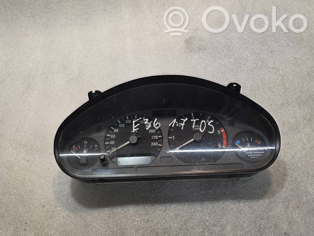 BMW 3 E36 Spidometrs (instrumentu panelī) 