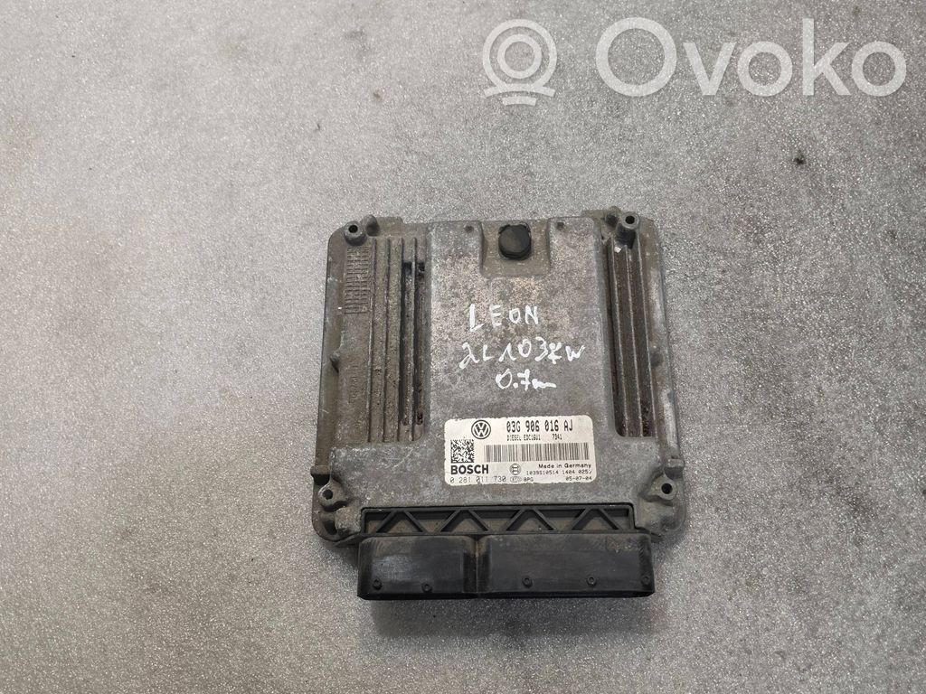 Seat Leon (1P) Engine control unit/module 