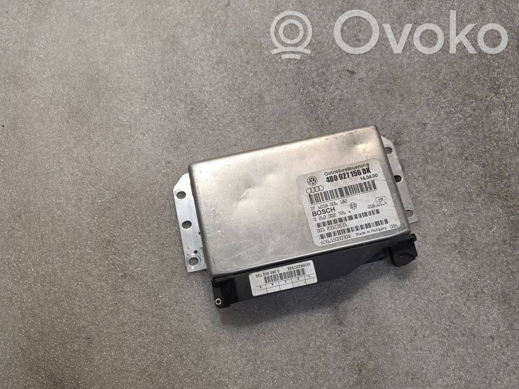 Audi A8 S8 D2 4D Gearbox control unit/module 