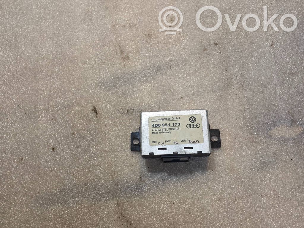 Audi A8 S8 D2 4D Alarm control unit/module 