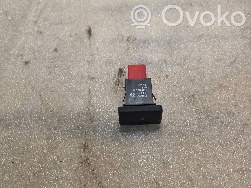 Audi A8 S8 D2 4D Parking (PDC) sensor switch 
