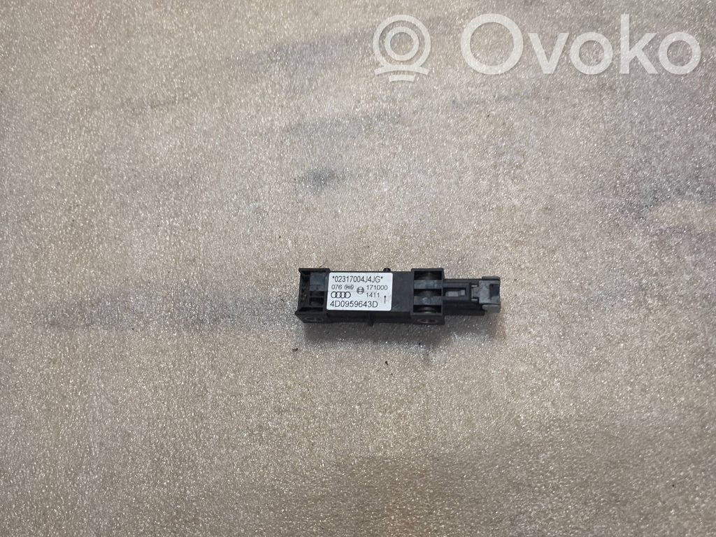 Audi A8 S8 D2 4D Turvatyynyn törmäysanturi 