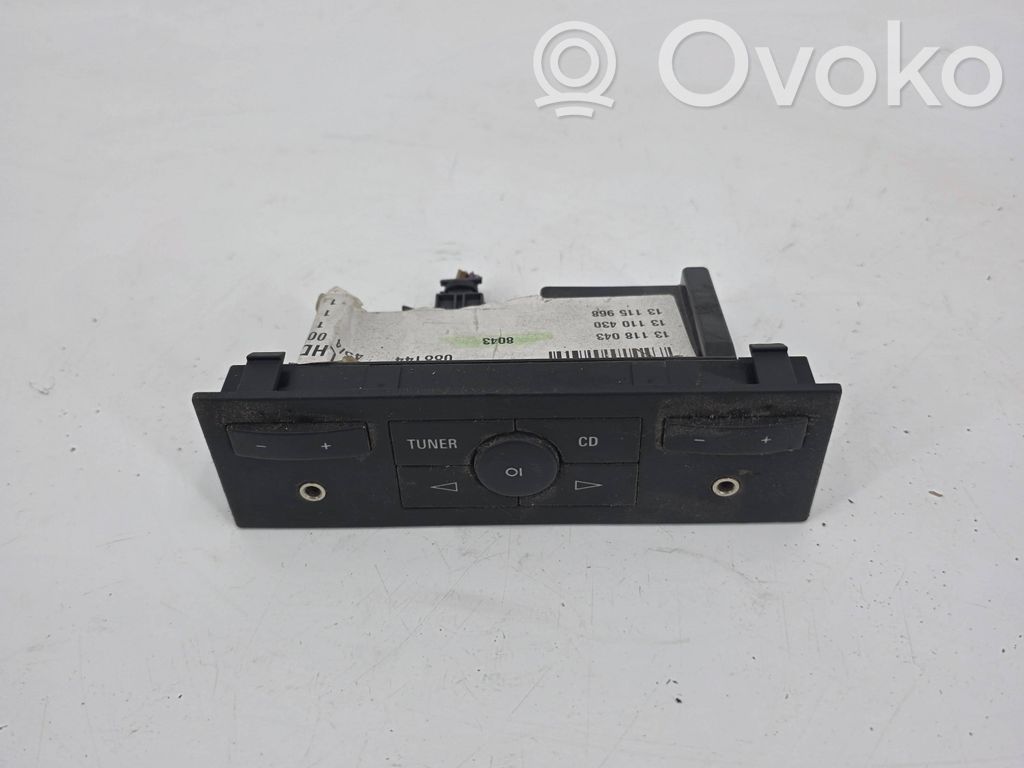 Head unit multimedia control   13118043,13115968,13110430