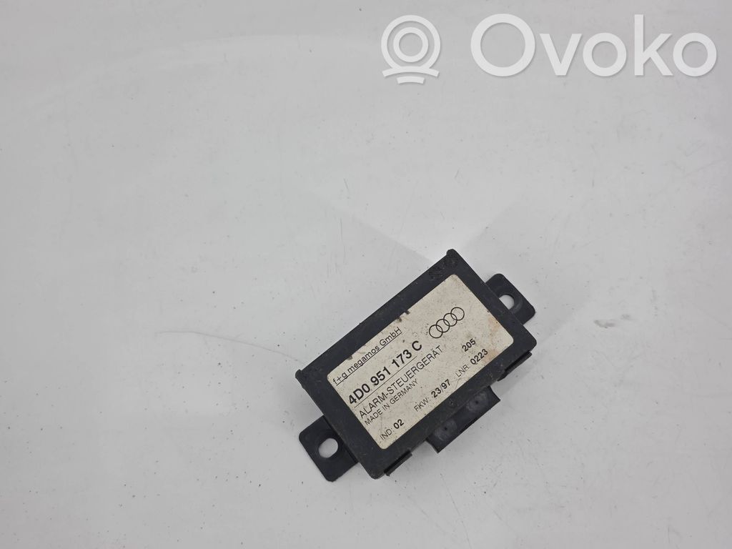 Audi A8 S8 D2 4D Alarm control unit/module 