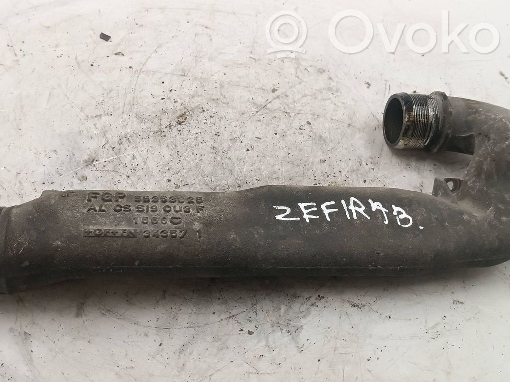 Opel Zafira B Intercooler hose/pipe 