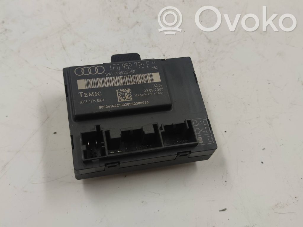 Unité de commande module de porte   4F0959795E,4F0910795F,03082005,H3TFK0001