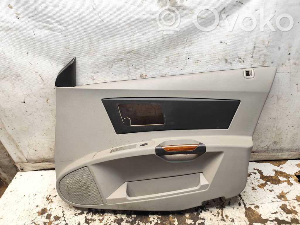 Front door card panel trim