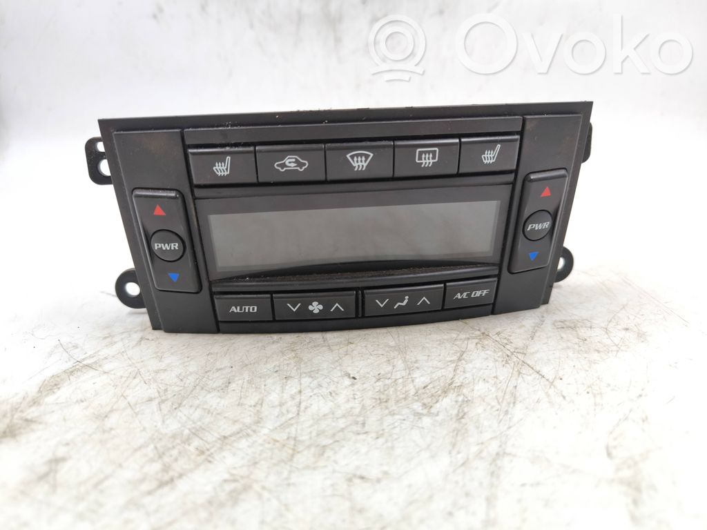 Cadillac CTS Climate control unit 