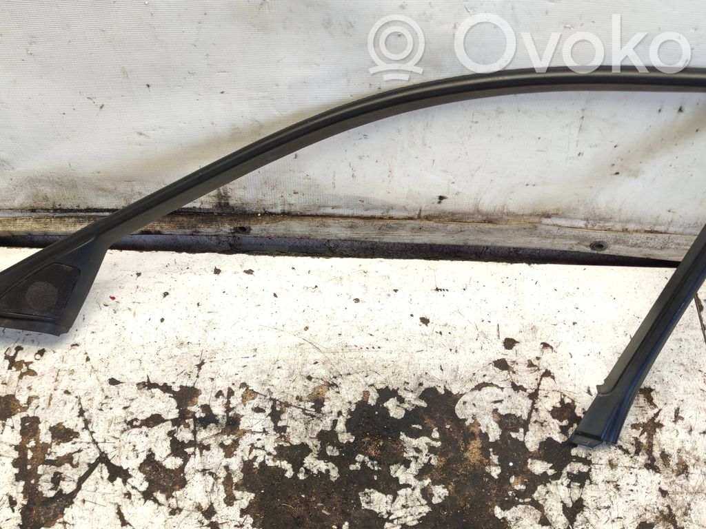 BMW 5 E60 E61 Front door glass trim molding 