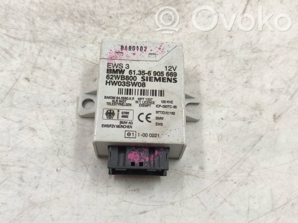 BMW 3 E46 Unitate/modul comandă imobilizator 