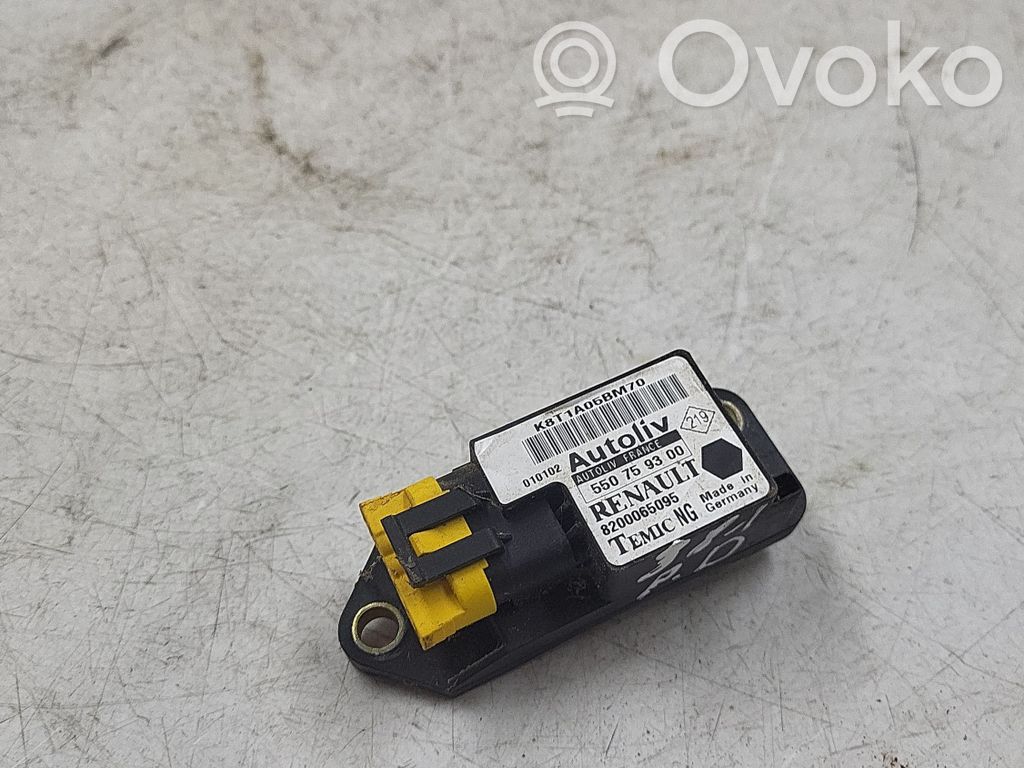 Renault Kangoo I Airbagsensor Crashsensor Drucksensor 